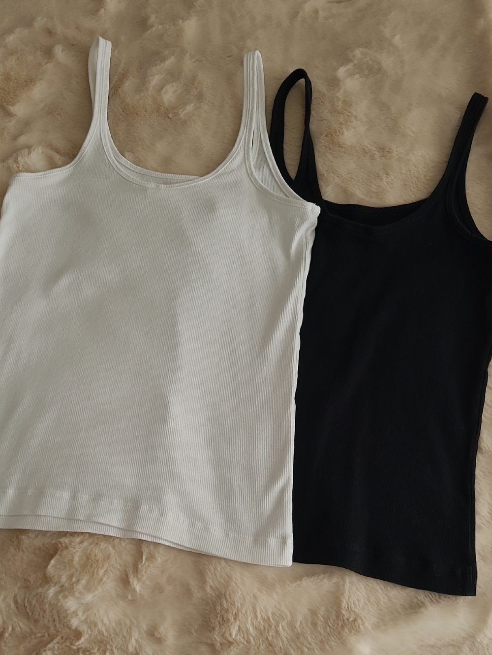 Two Arket Rib Tank Tops - Picture 6 of 11
